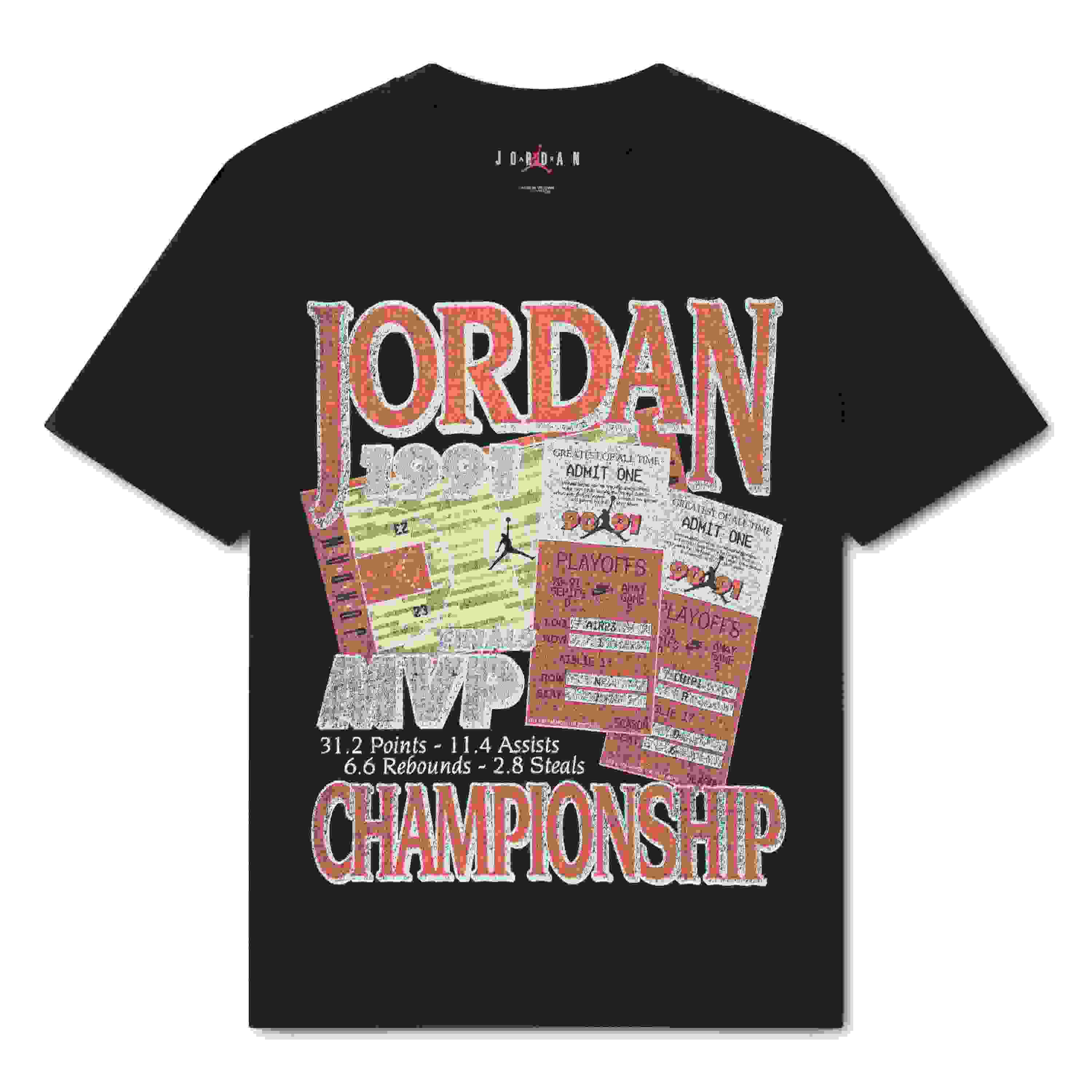 Jordan Tickets Big Kids' Tee